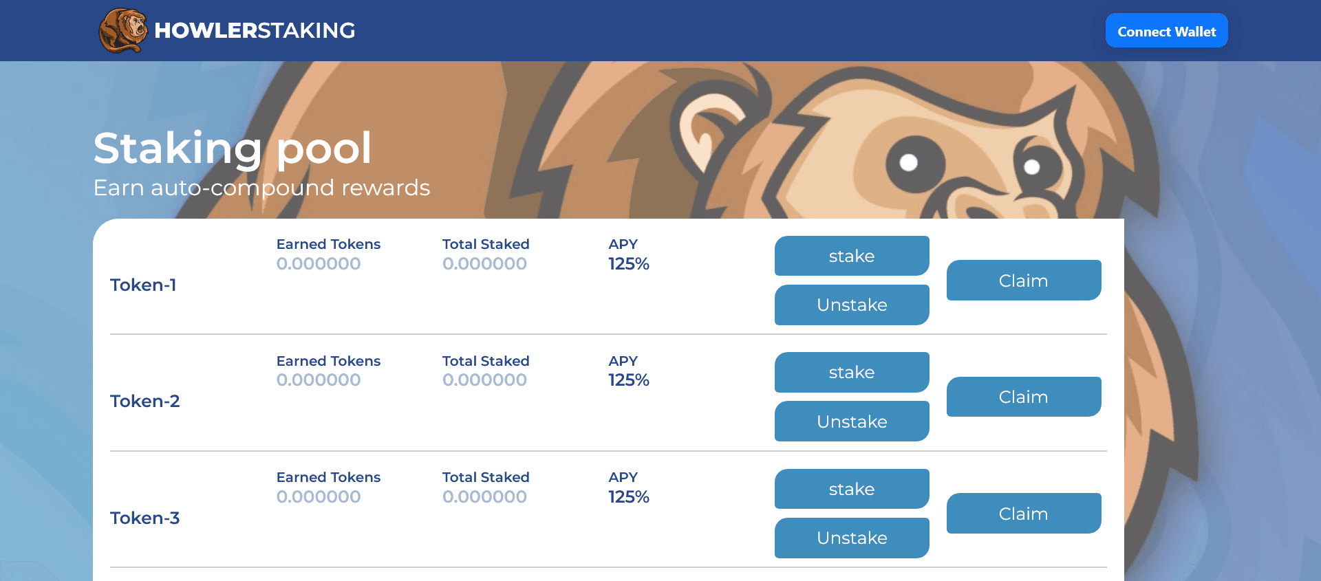 Staking dApp