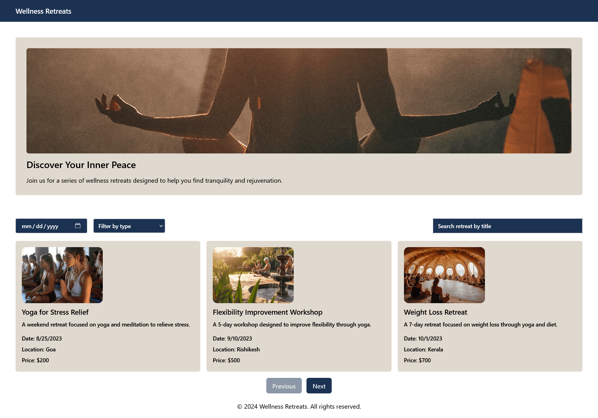 Wellness Retreats